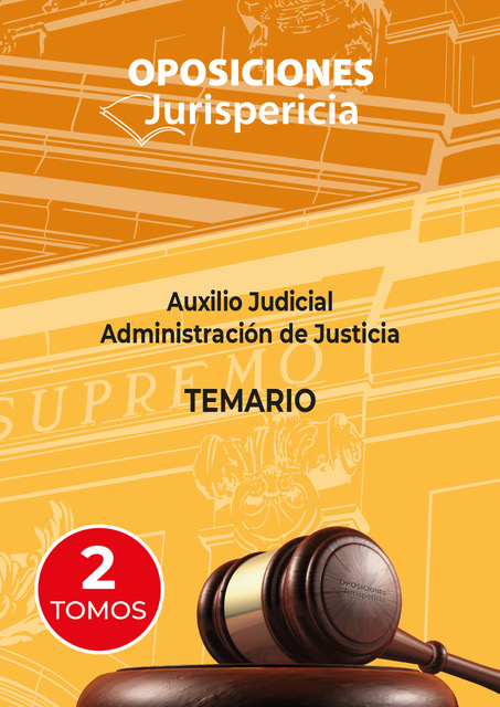 Edición Enero 2025 para poder preparar las Oposiciones Auxilio Judicial 2025

Tomo I: 525 páginas.

Tomo II: 678 páginas.